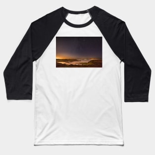 Orion Over Three Cliffs Baseball T-Shirt